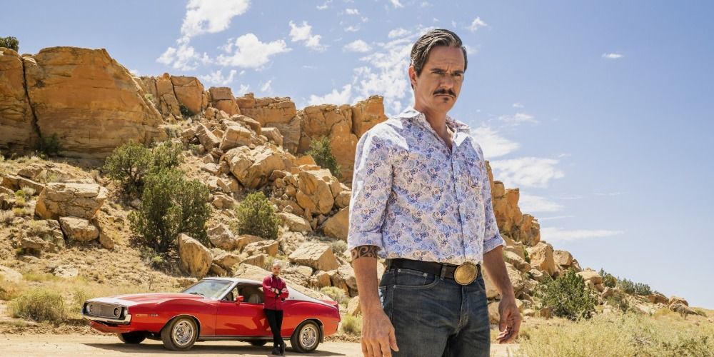 Lalo finds Jimmy's abandoned car in the desert in Better Call Saul