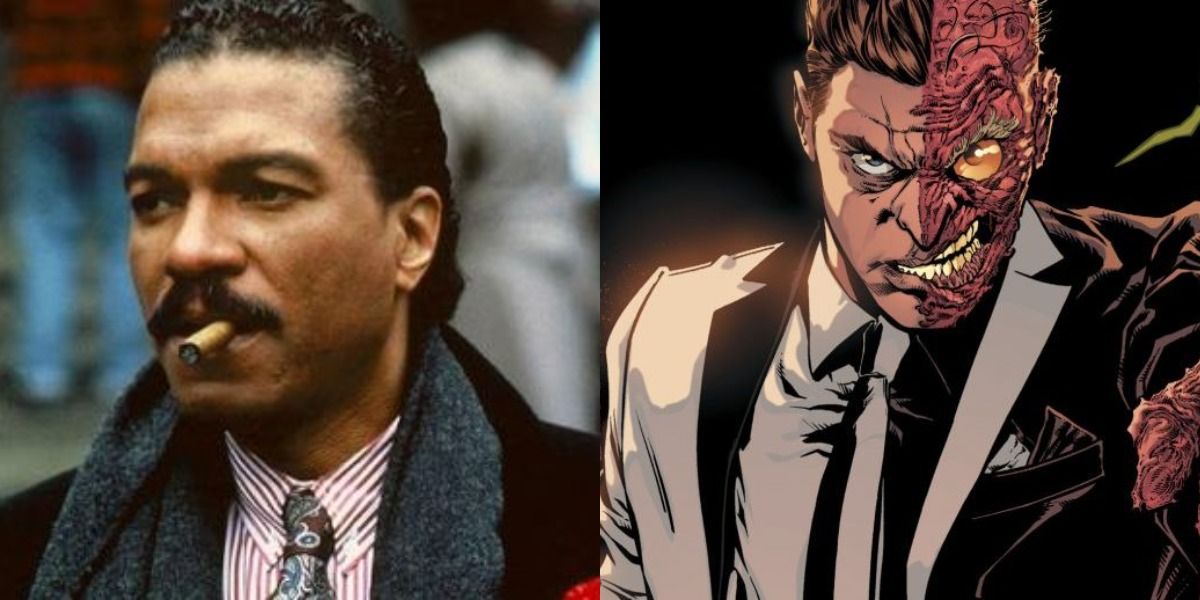 Billy Dee Williams as Harvey Dent in Tim Burton's Batman and Two-Face in Detective Comics
