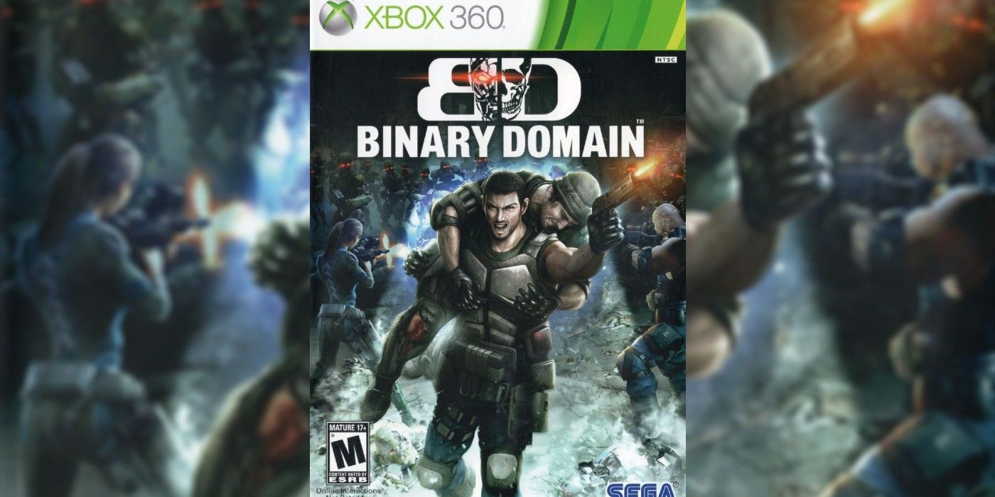 Binary Domain Bad Video Game Box Art