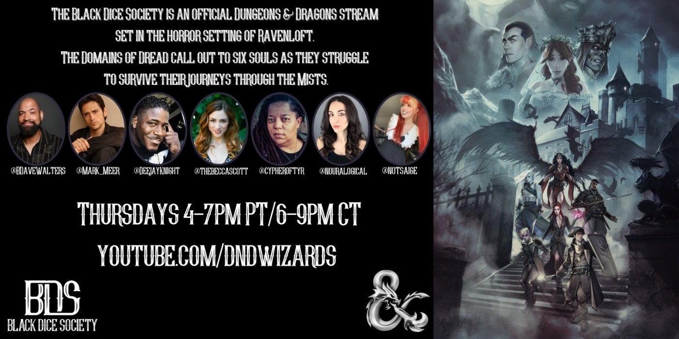 Black Dice Society Dungeons &amp; Dragons Twitter