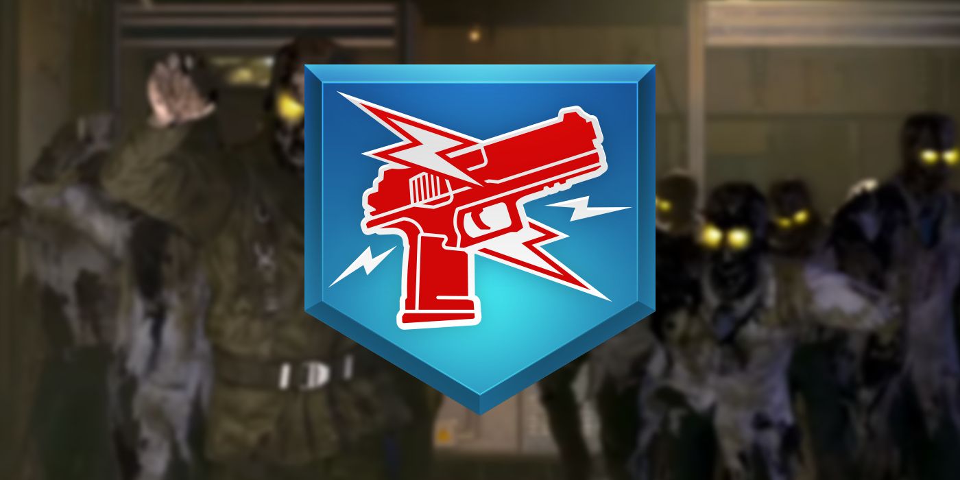 The Electric Burst perk logo in Black Ops 4's zombies mode.