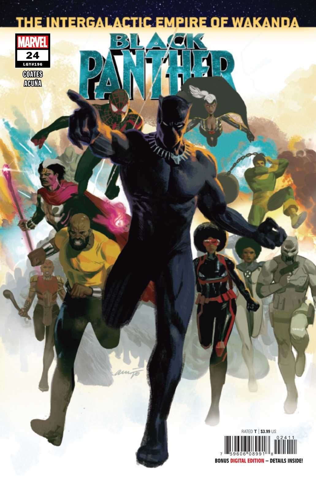 Black Panther Unites Marvel’s Heroes Of Color In A Cosmic Battle