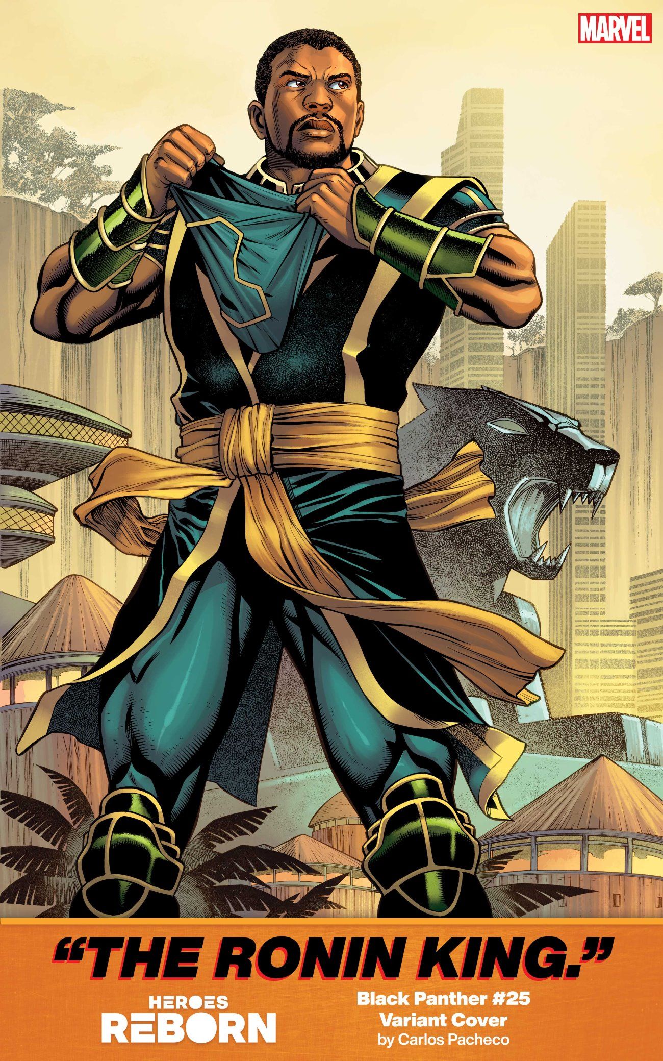 Black Panther Ronin King in Heroes Reborn