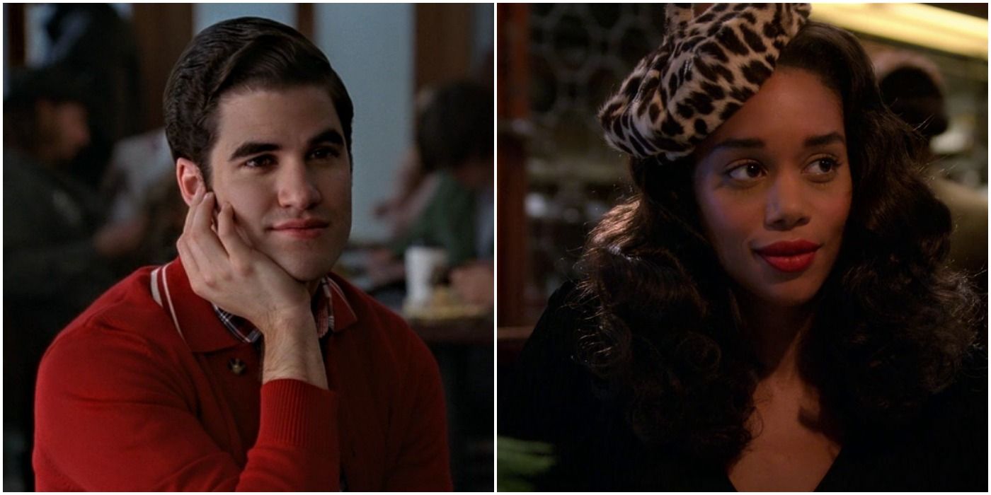 Blaine Anderson from Glee and Camille Washington from Hollywood