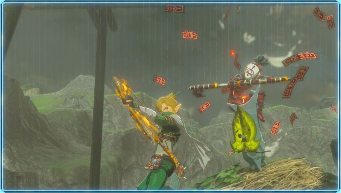 Breath of the Wild Korok Selfie