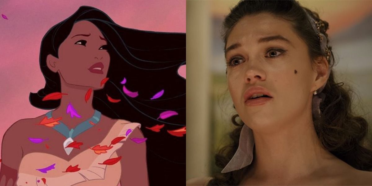 Bridgerton and Disney - Sienna Rosso and Pocahontas