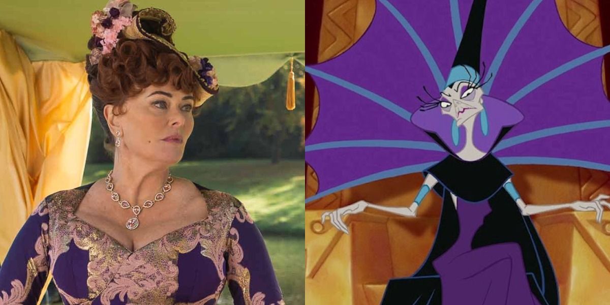 Bridgerton and Disney - Yzma and Portia Featherington