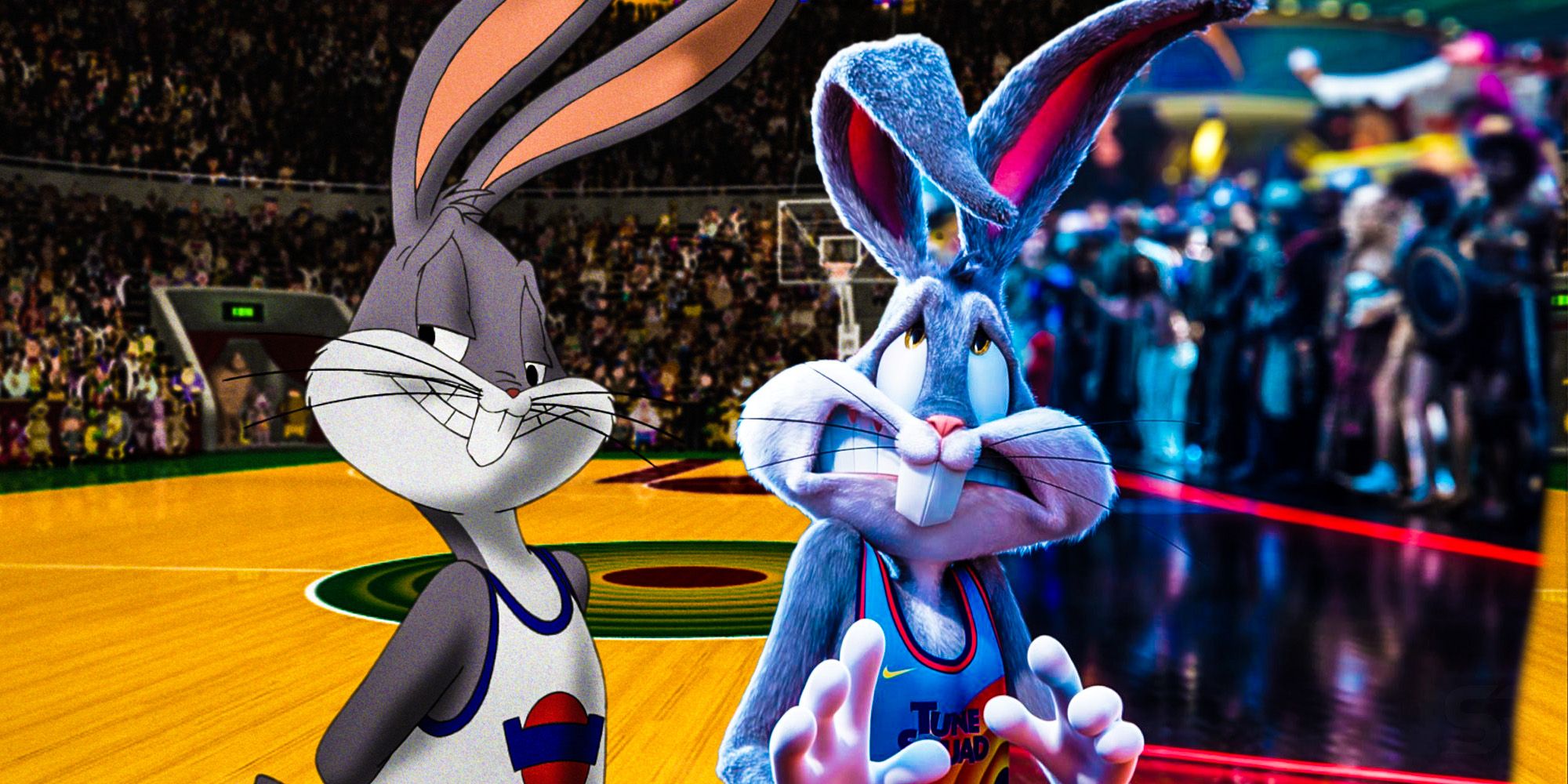 Why Bugs Bunny The Tunes Squad Are 3d In Space Jam 2