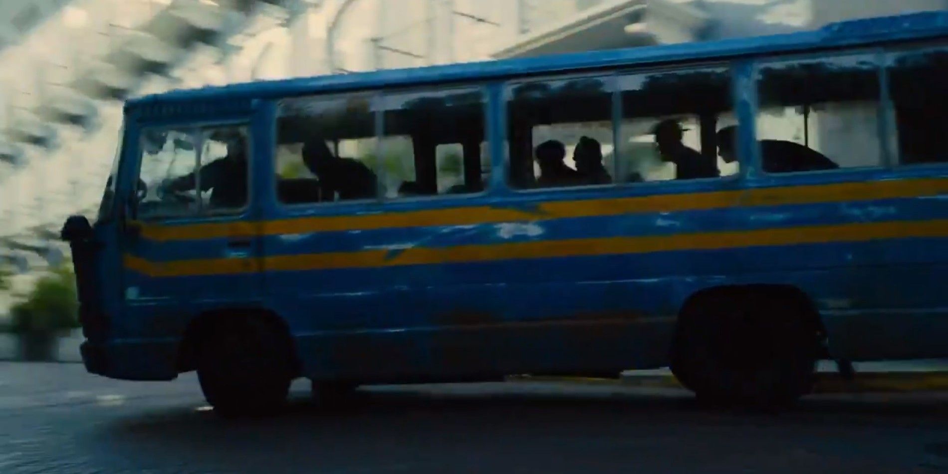 Bus in The Suicide Squad