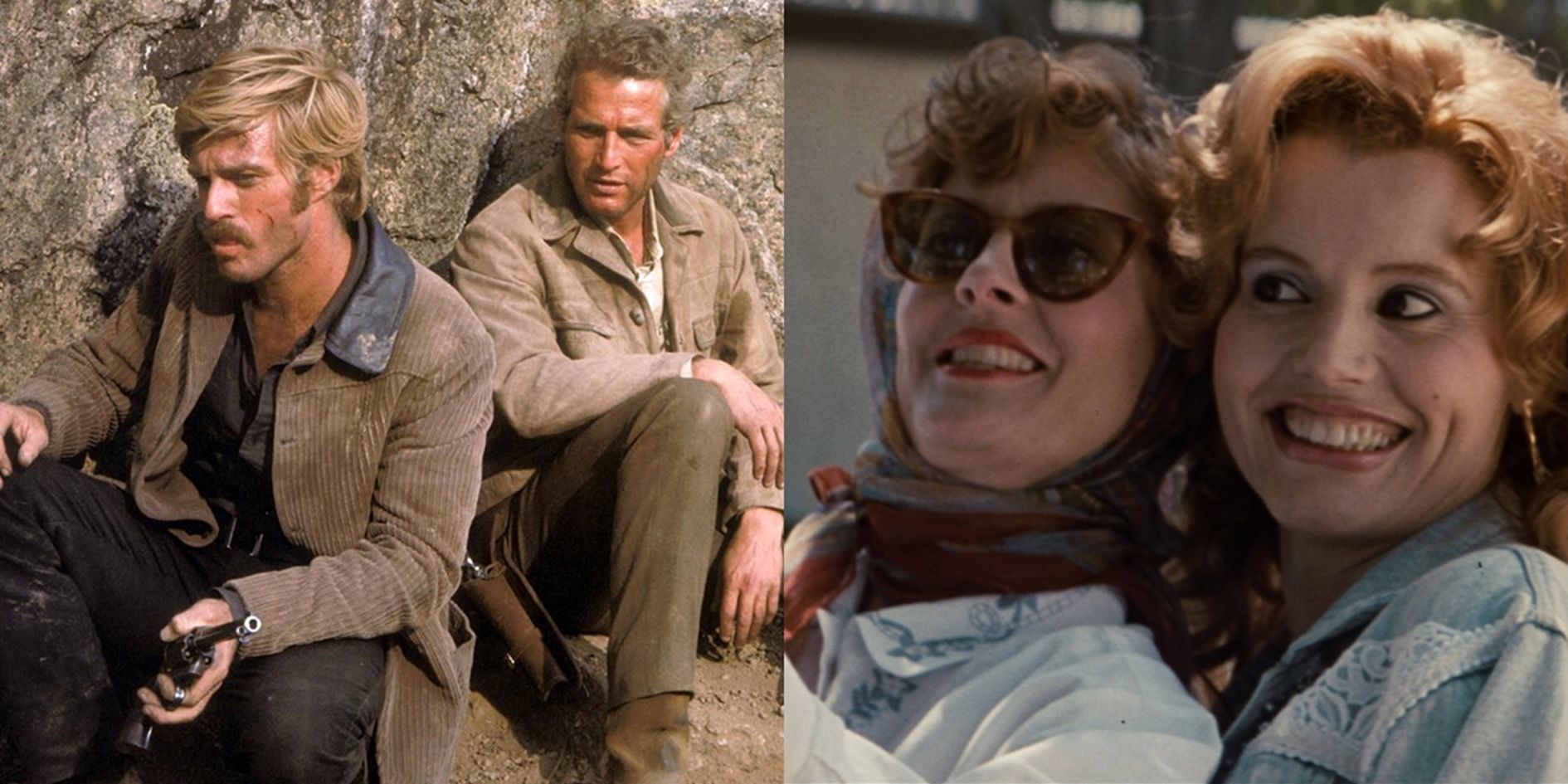 Butch Cassidy and the Sundance Kid and Thelma and Louise