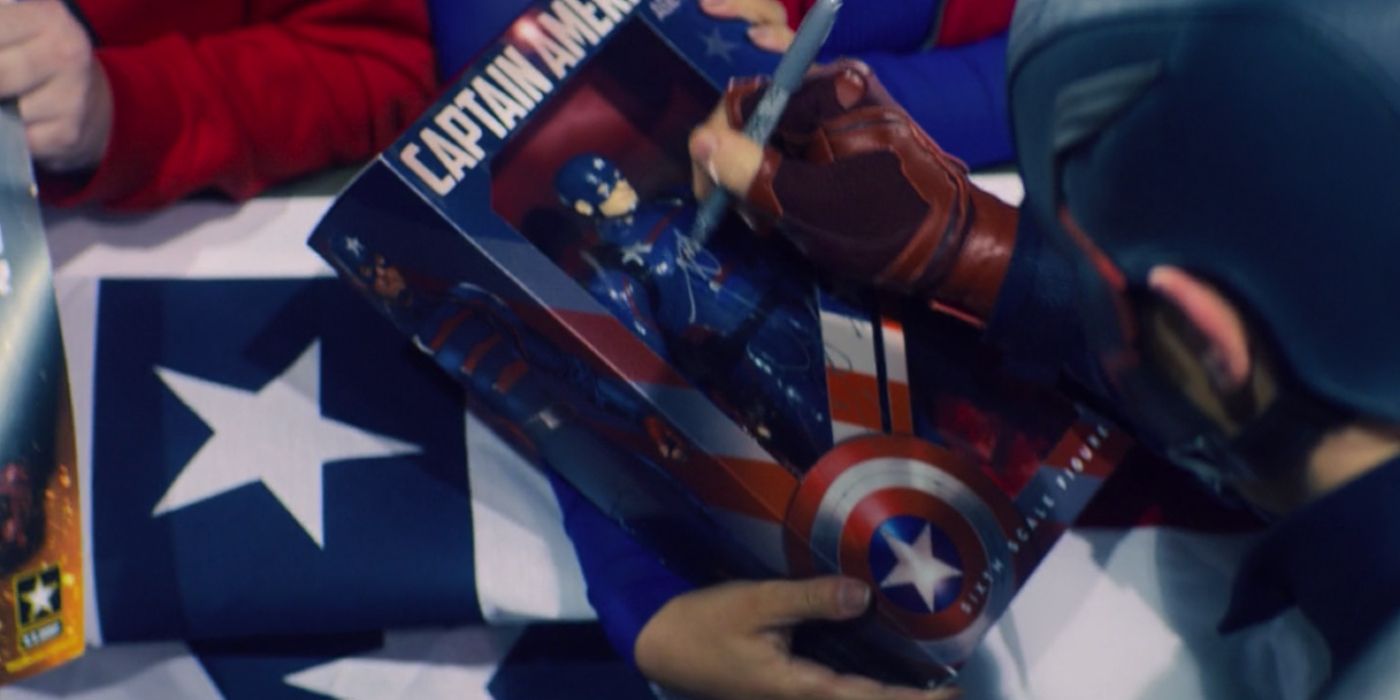 Captain America Action Figure in Falcon and Winter Soldier