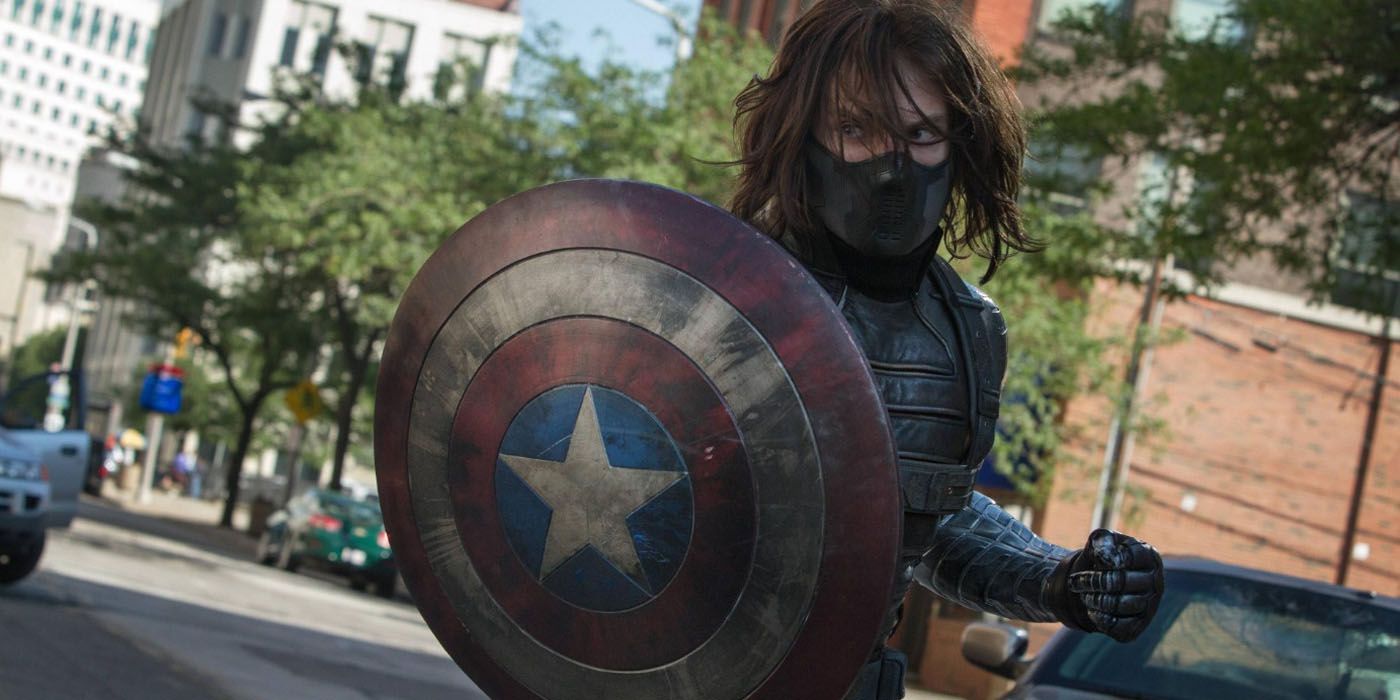 Winter Soldier has Captain America's shield.
