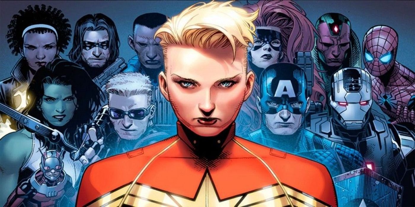 Captain Marvel Monica Rambeau Civil War II