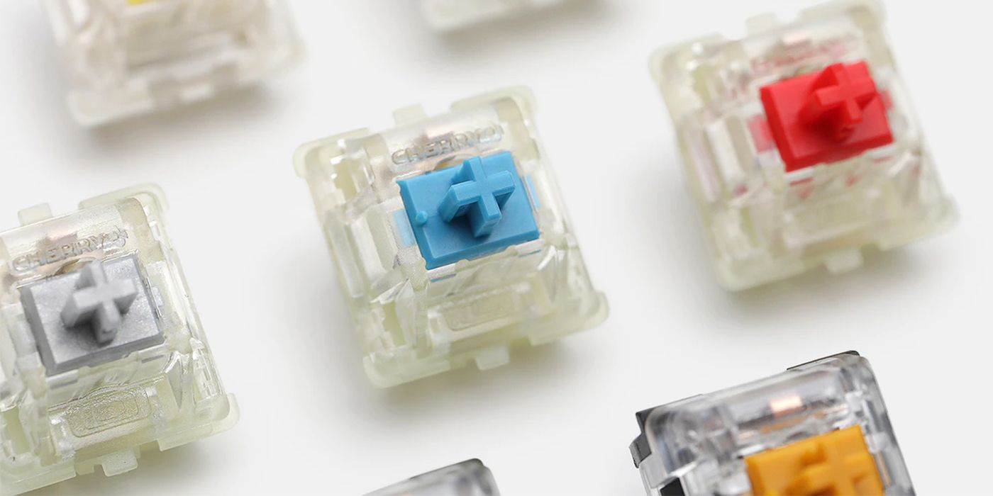 Cherry MX Switch Close-up