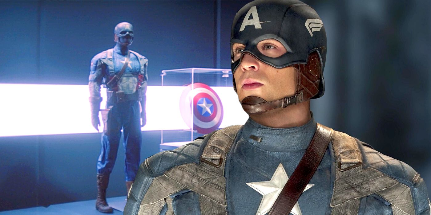 Chris Evans as Captain America in The First Avenger and Falcon & Winter Soldier