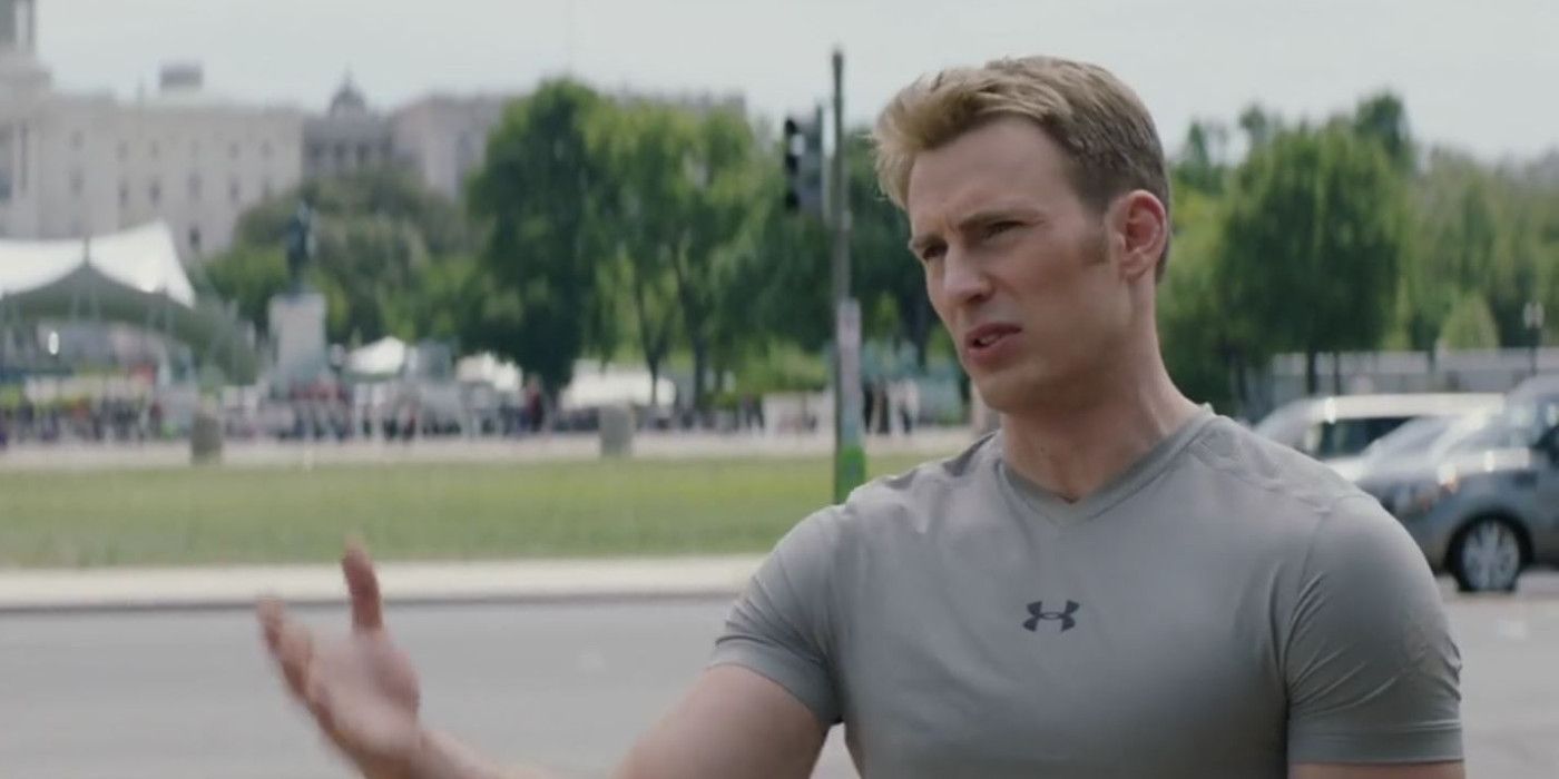 Chris Evans as Steve Rogers Captain America The Winter Soldier