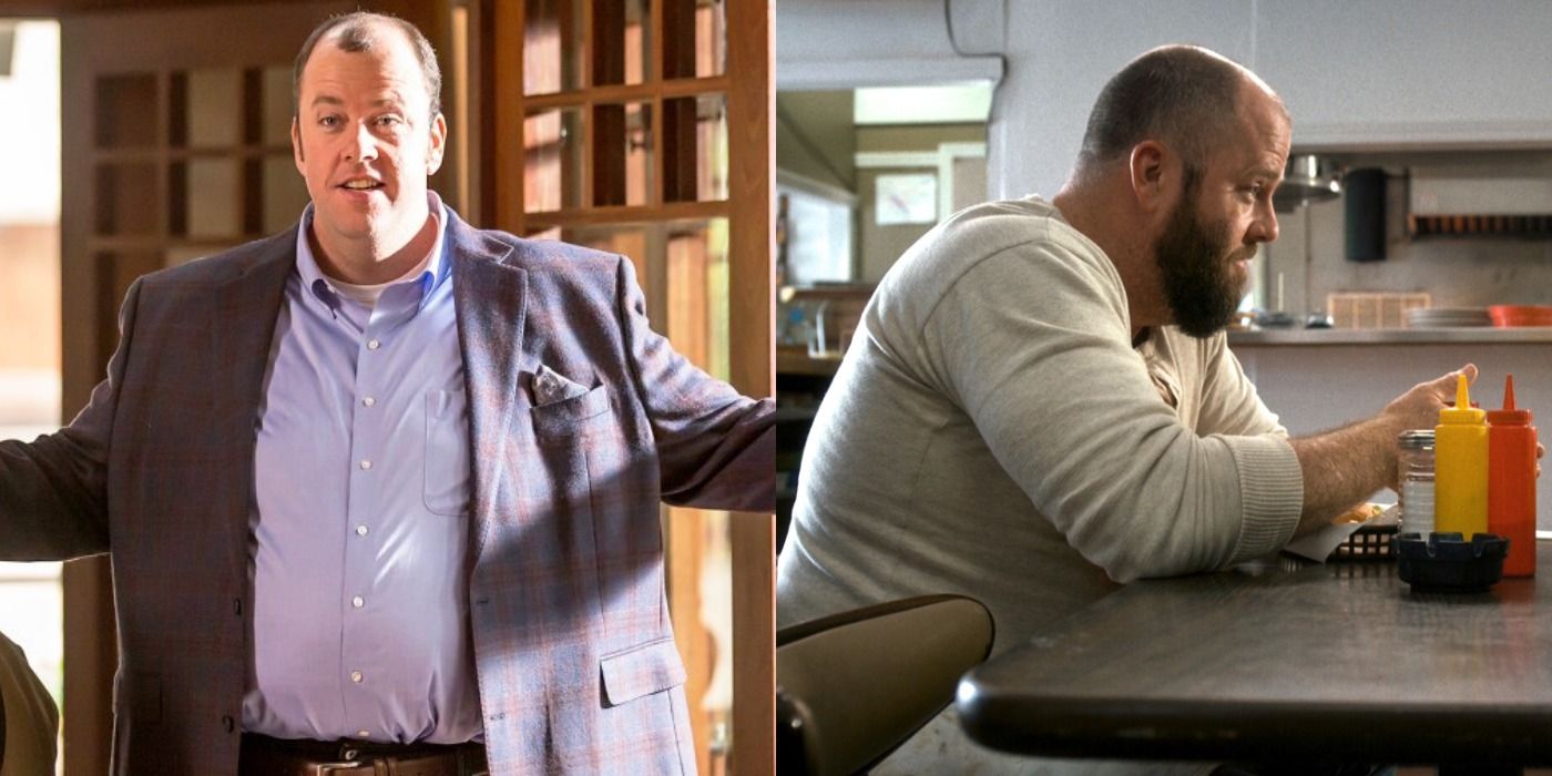 Chris Sullivan in This Is Us and Stranger Things.