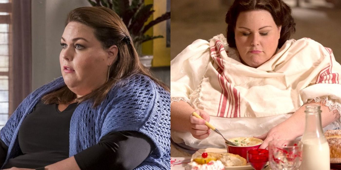 Chrissy Metz in This Is Us and American Horror Story.