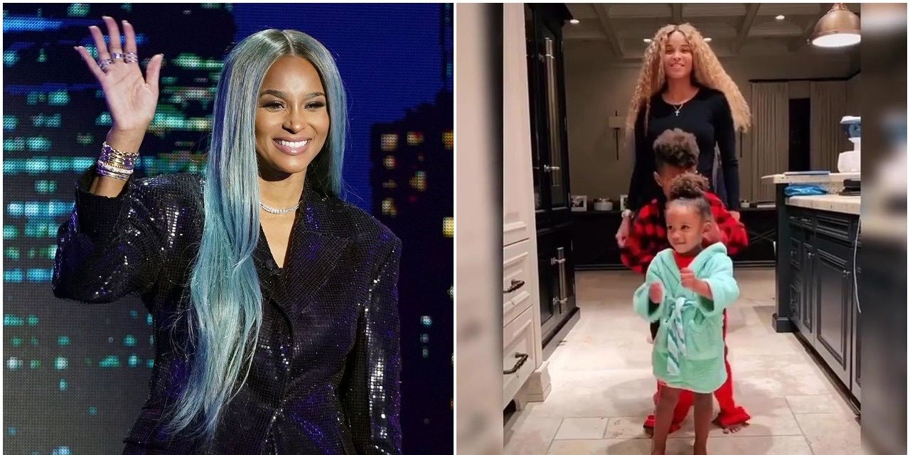 Ciara on New Years Rockin' Eve + Ciara + Family on TikTok