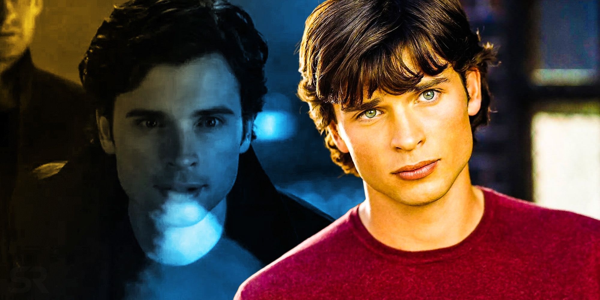 Custom image of Clark using his Arctic Breath and just looking ahead in Smallville.