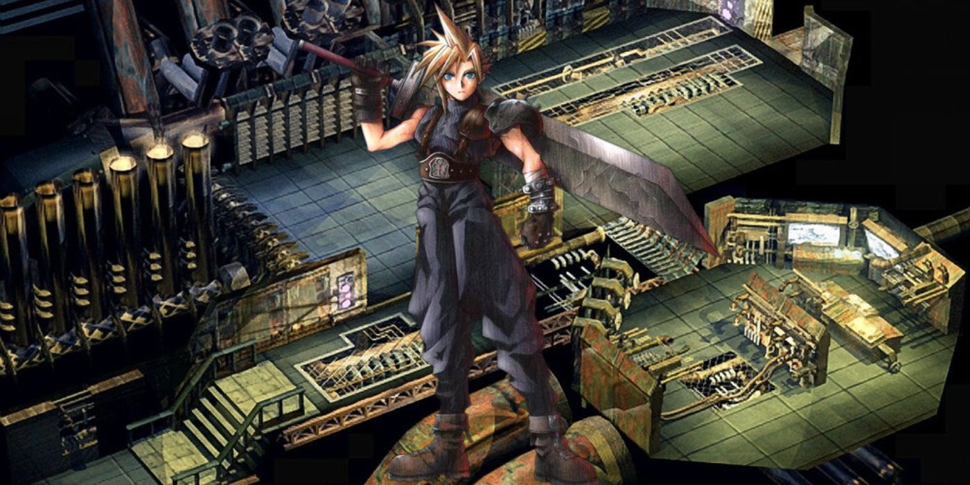 Cloud Final Fantasy 7 Reactor Cover