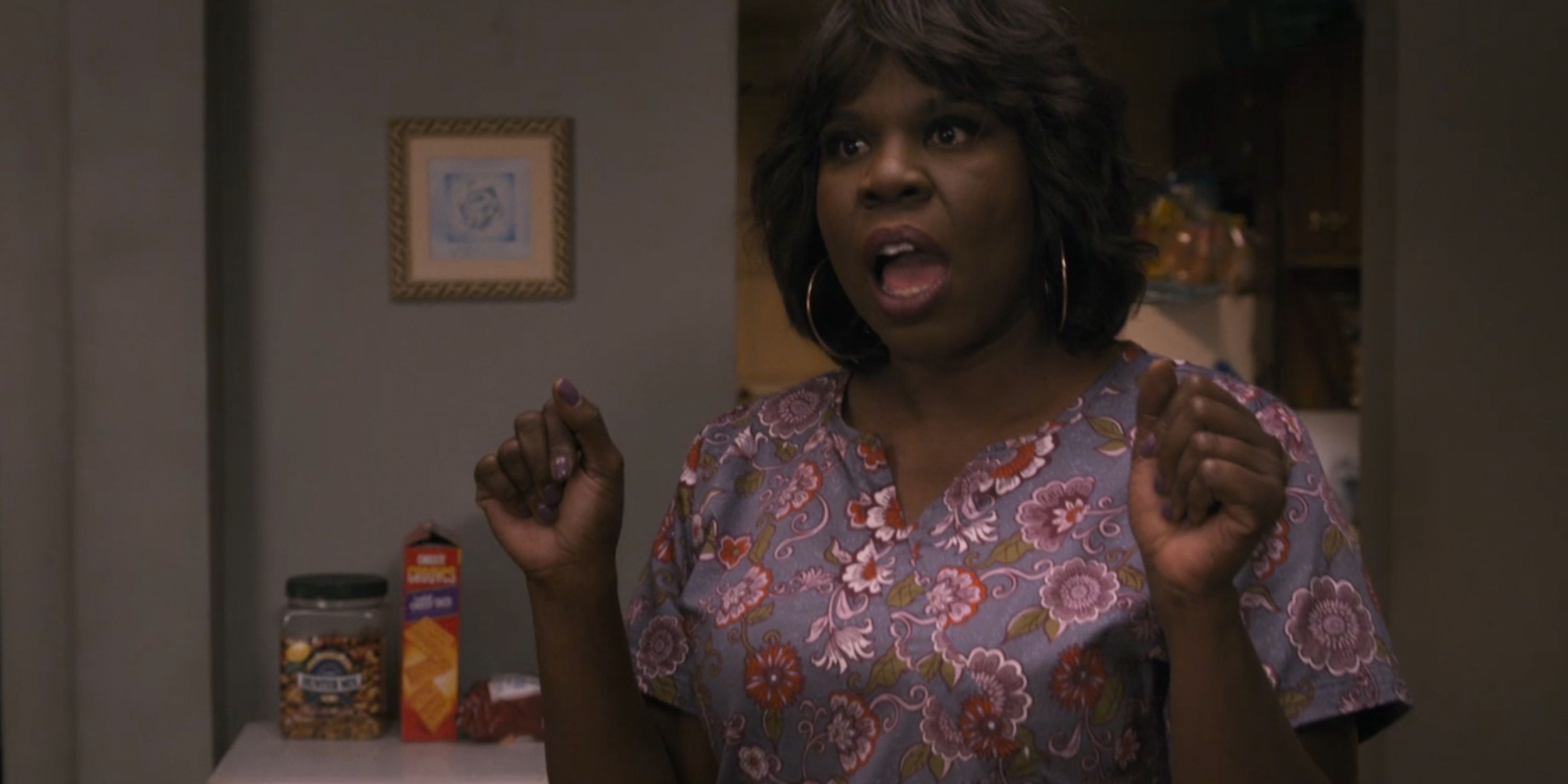 Leslie Jones as Mary Junson yelling in Coming 2 America