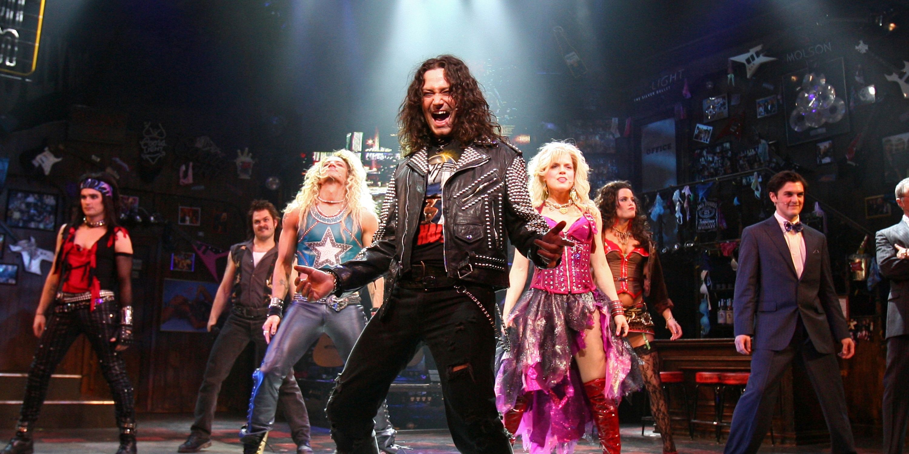 Constantine Maroulis as Drew in Rock of Ages