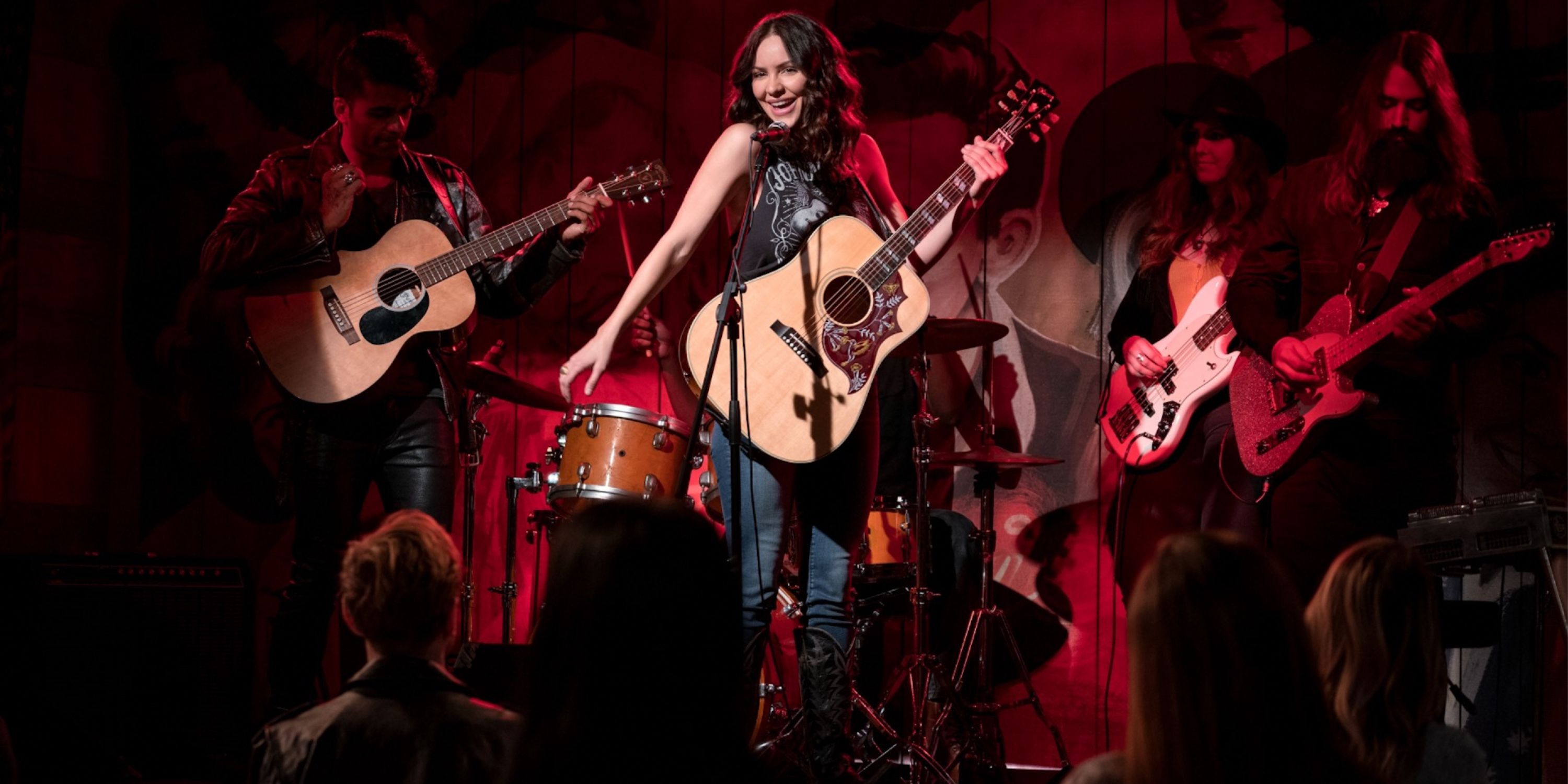 Katharine McPhee as Bailey in Country Comfort on Netflix