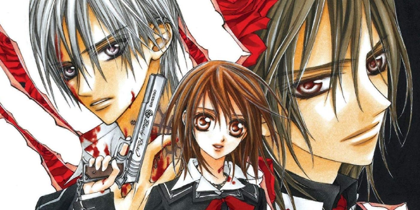 Cover of the first issue of Vampire Knight