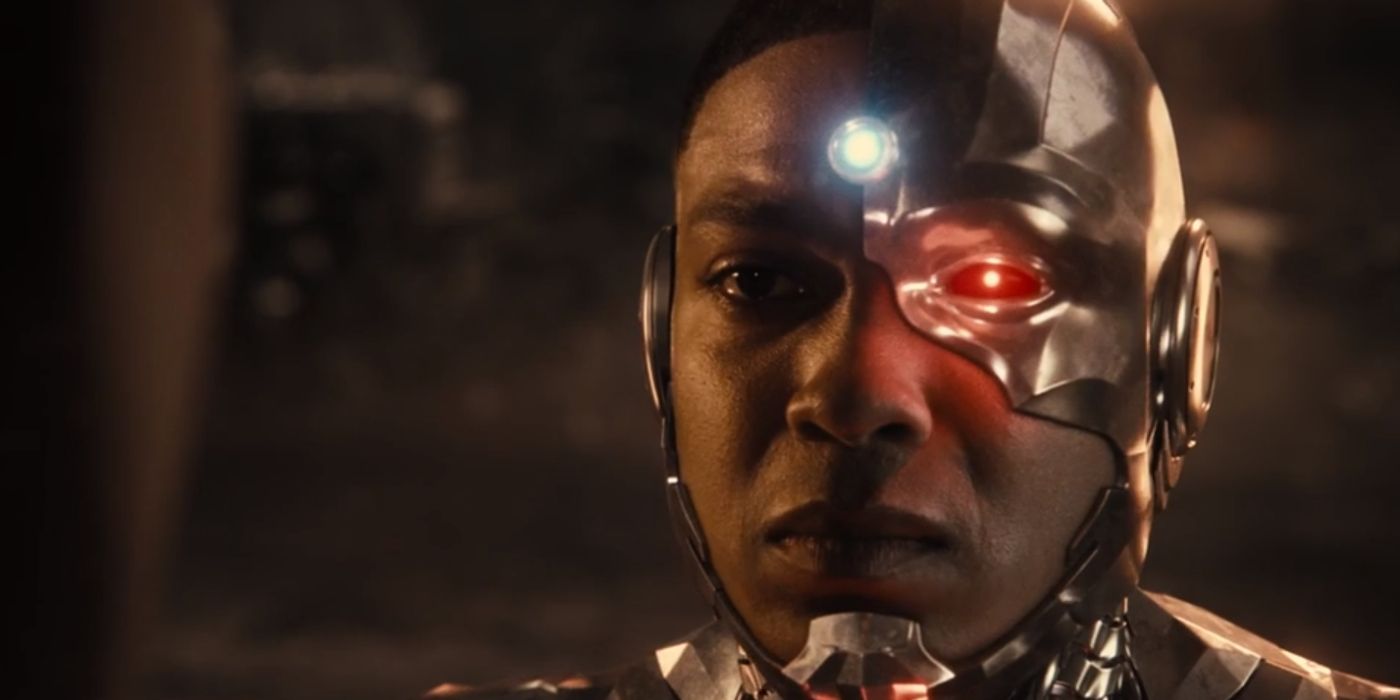 Cyborg Speaking With The Mother Boxes - Zack Snyder's Justice League