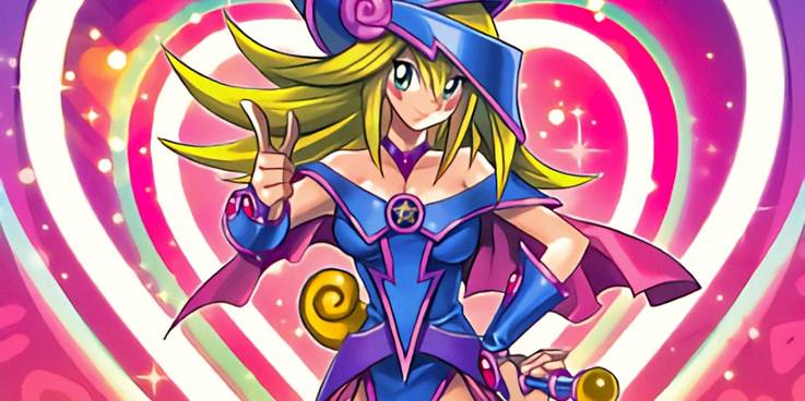 Yu-Gi-Oh! Dark Magician Girl Card Art