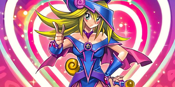 Yu-Gi-Oh! Dark Magician Girl Card Art 