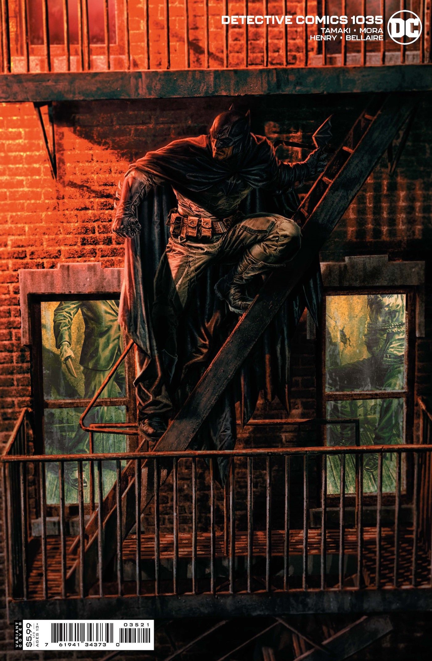 Batman Is Framed For Murder In Detective Comics Preview Images   Detective Comics 1035 Variant 