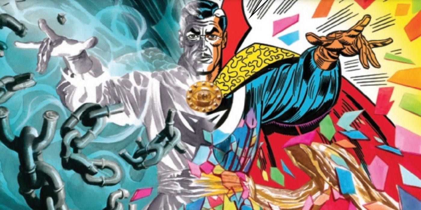Doctor Strange projects through reality in Marvel Comics.