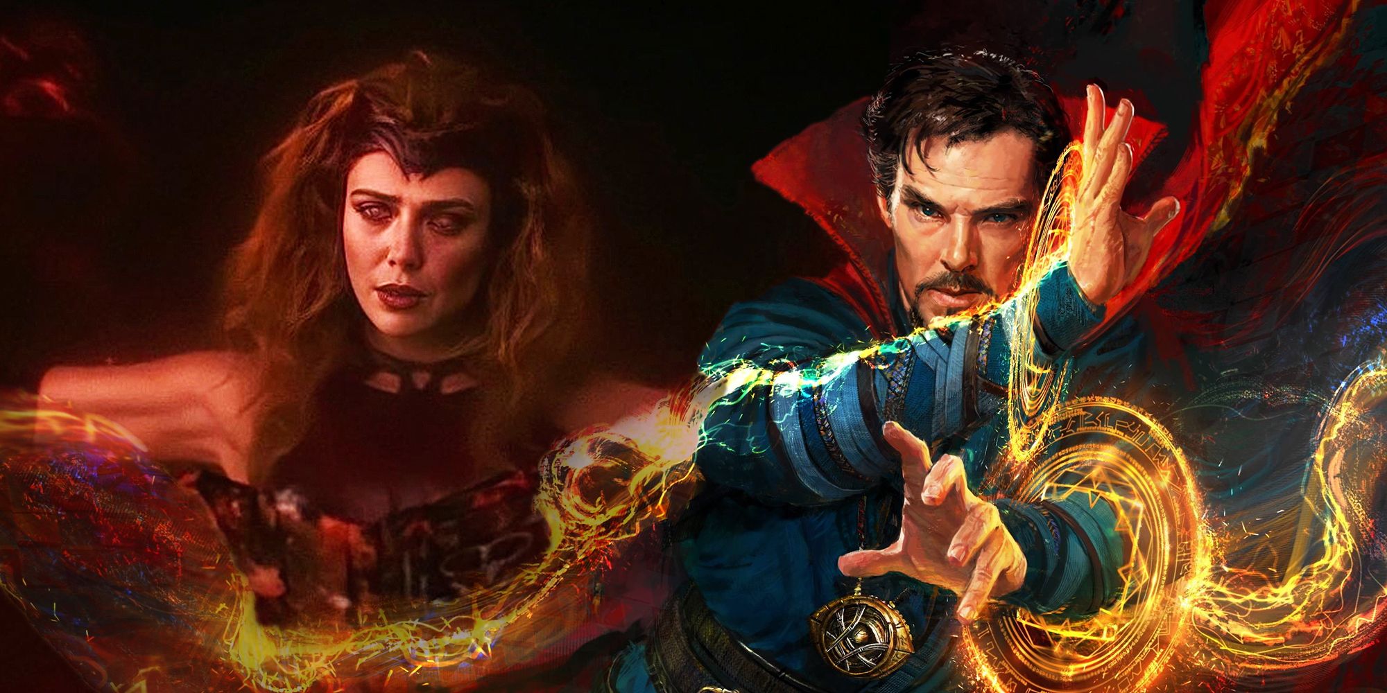 Doctor Strange and Scarlet Witch in the MCU