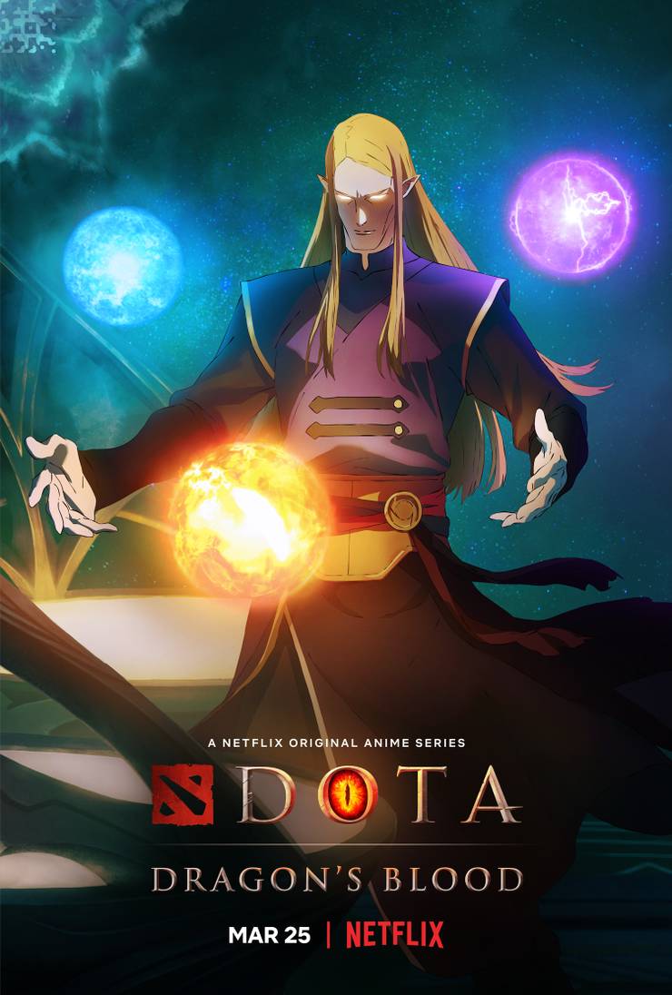 Dota Dragon S Blood Anime Trailer Character Posters Dota Dragon S Blood Anime Trailer Character Posters