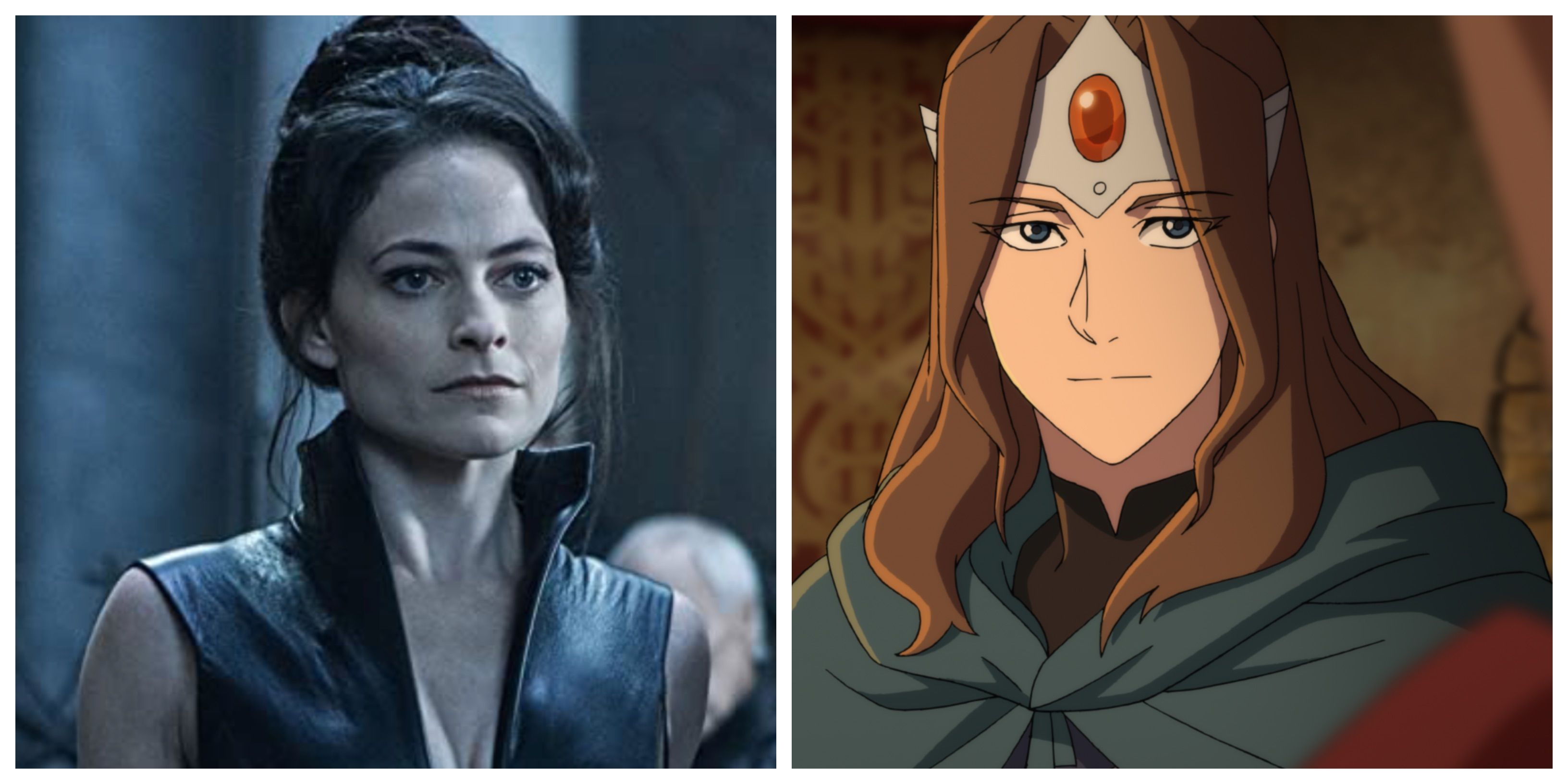 Lara Pulver as Princess Mirana in Dota: Dragon's Blood on Netflix