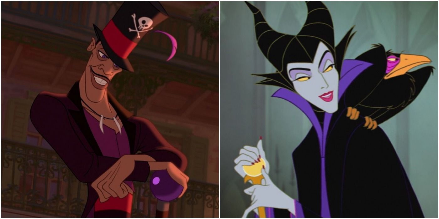 Disney villains - Dr Facilier and Maleficent