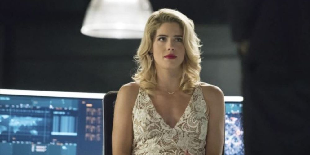 Emily Bett Rickards as Felicity in Arrow 