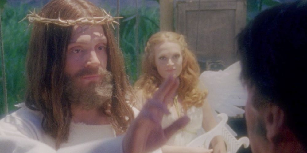 Evan Peters as Jesus in American Horror Story: Cult