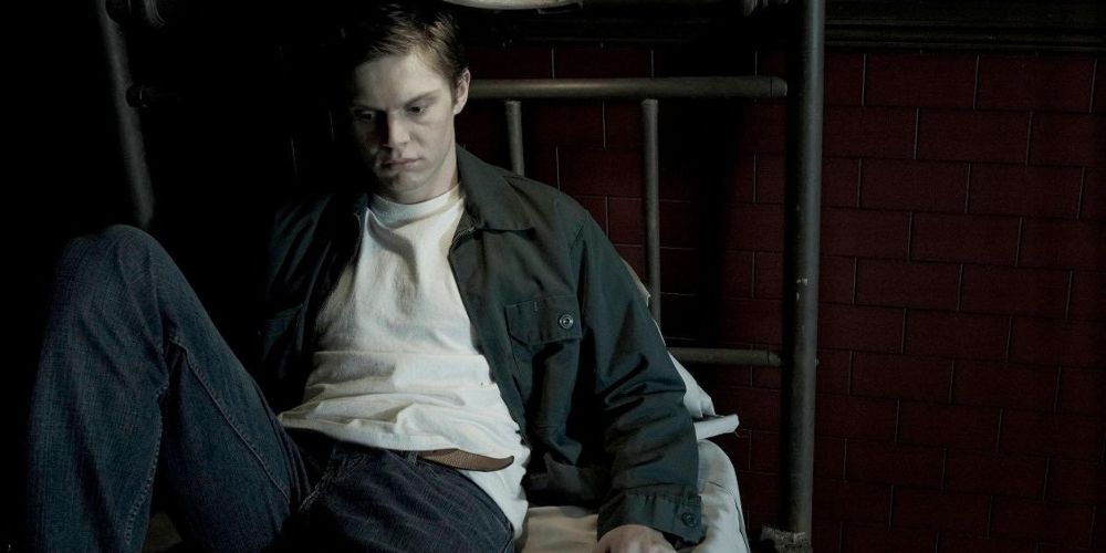 Evan Peters as Kit Walker in American Horror Story: Asylum