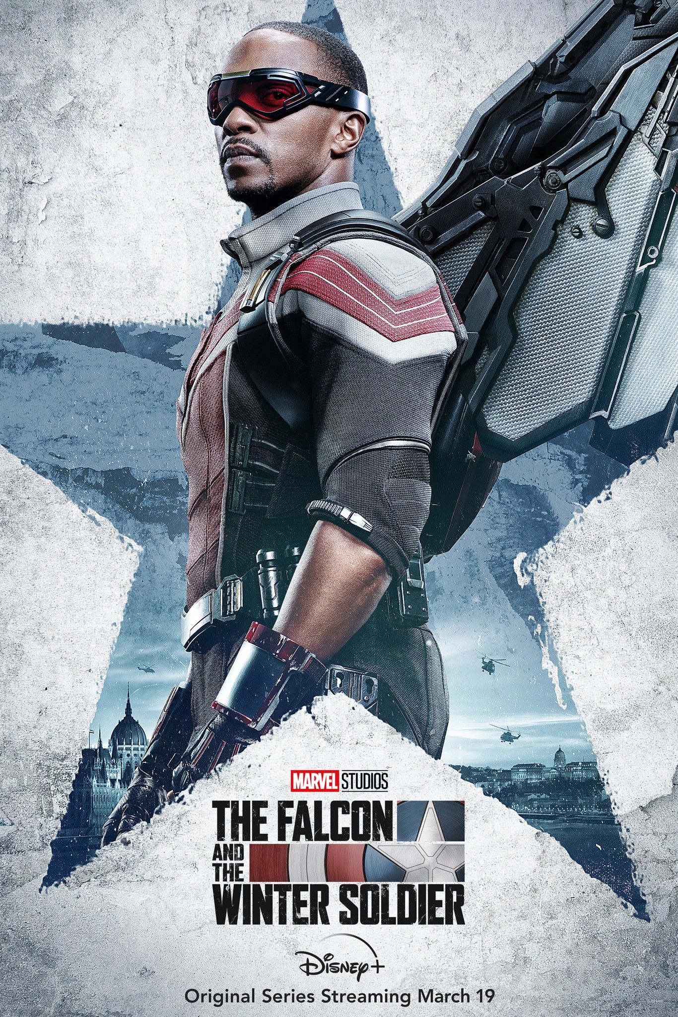 Falcon and Winter Soldier Sam Wilson character poster
