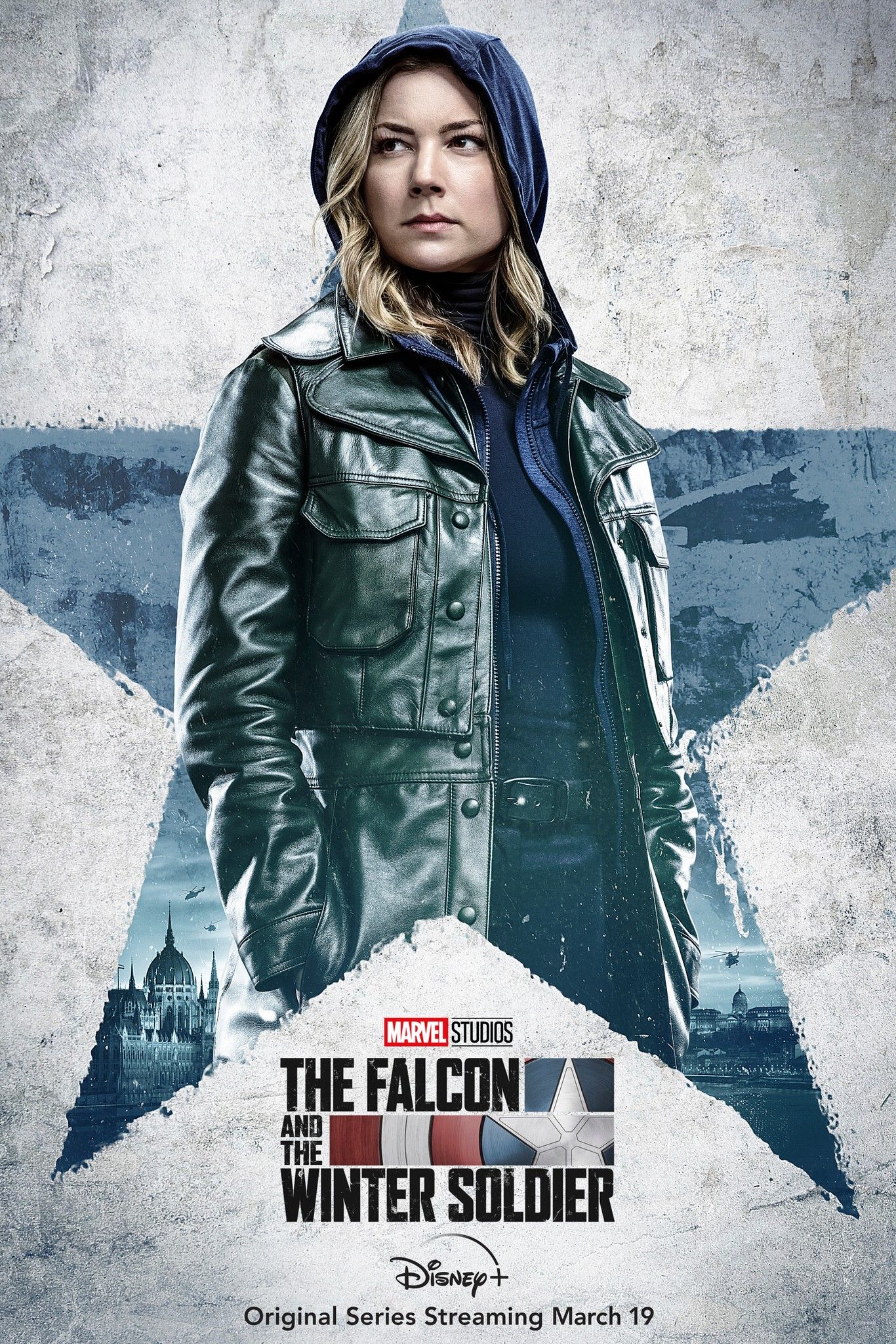 Falcon and Winter Soldier Sharon Carter character poster