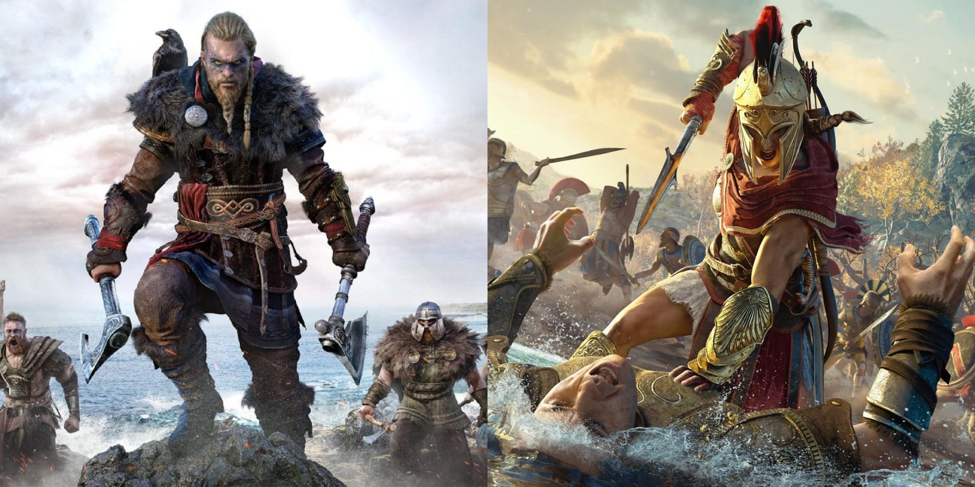 ASSASSIN'S CREED ODYSSEY VS ASSASSIN'S CREED VALHALLA - QUAL É O MELHOR DOS  ULTIMOS ANOS? (Preços) 