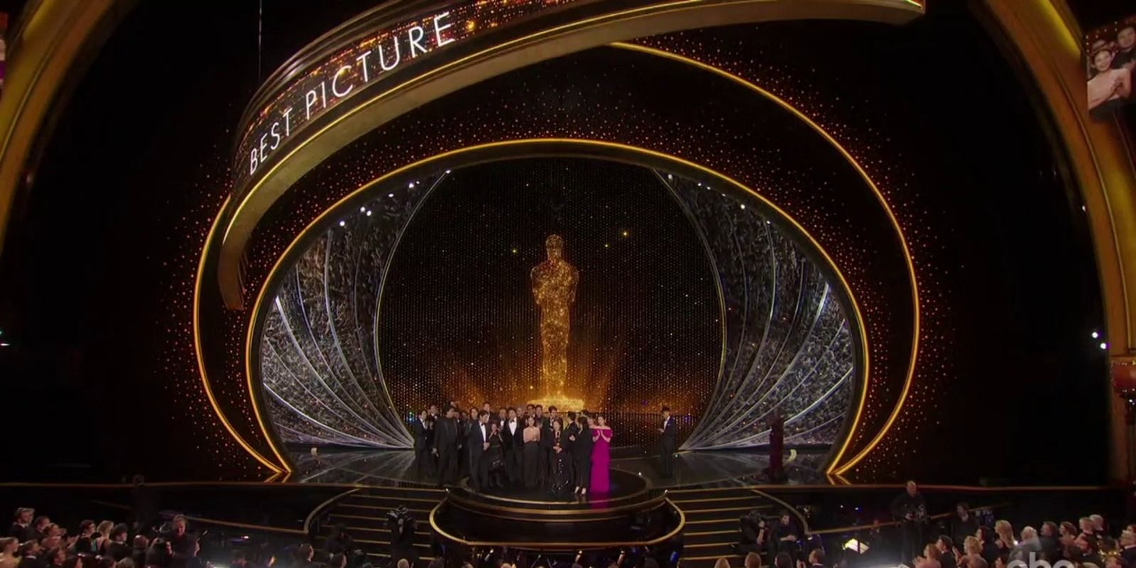 Oscar stage.