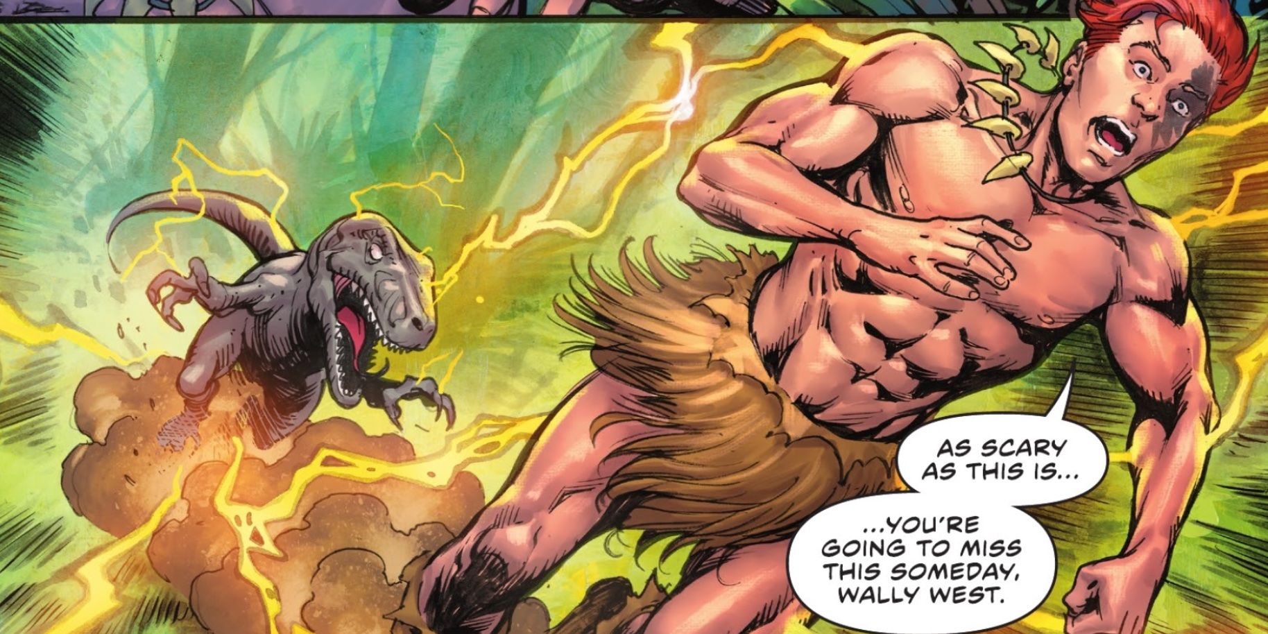 The Flash Just Revealed DC’s First Speedster Dinosaur