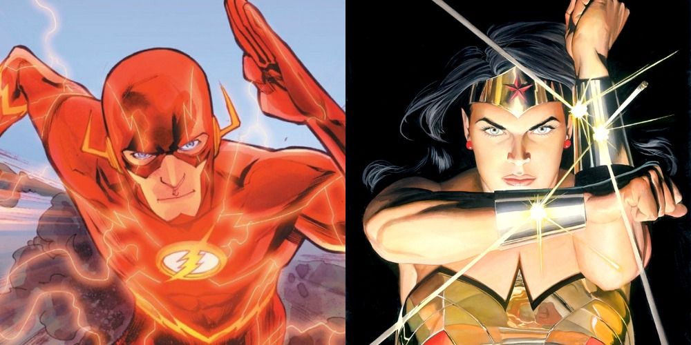 Flash And Wonder Woman