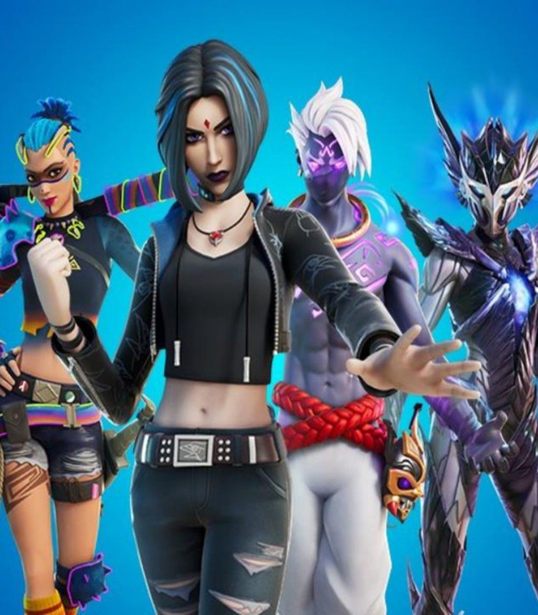 Rebirth Raven and some of the other Season 6 Battle Pass skins in Fortnite