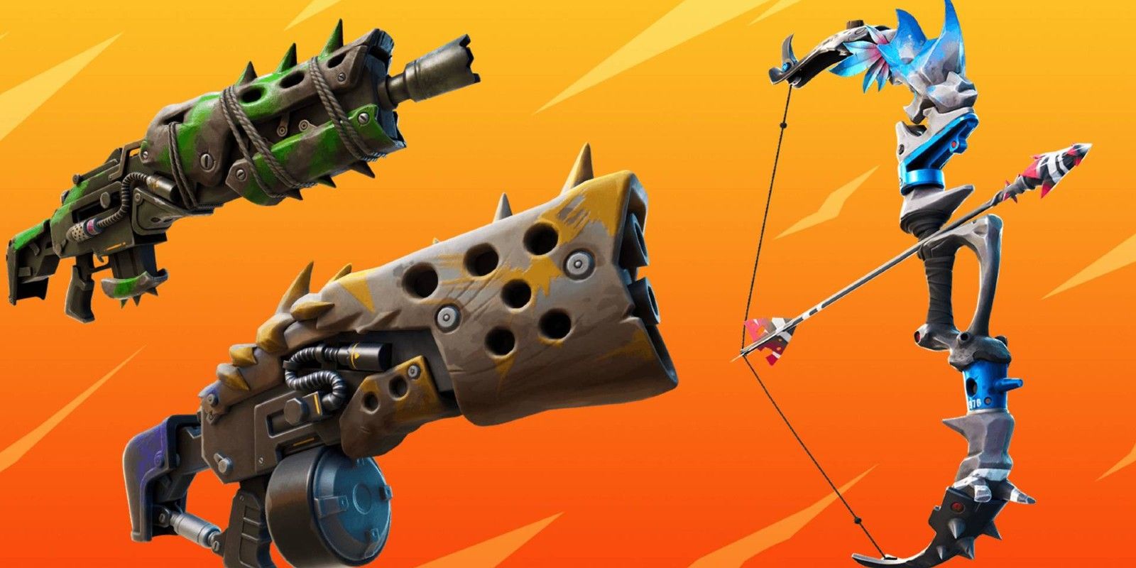 New Makeshift, Primal, and Mechanical weapons in Fortnite Season 6