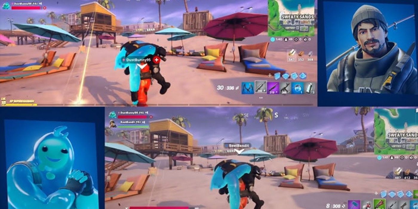 Fortnite split-screen is back again – and here's how to use it - Mirror  Online